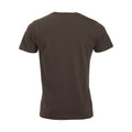 Dark Mocha - Back - Clique Mens New Classic T-Shirt