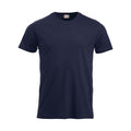 Dark Navy - Front - Clique Mens New Classic T-Shirt