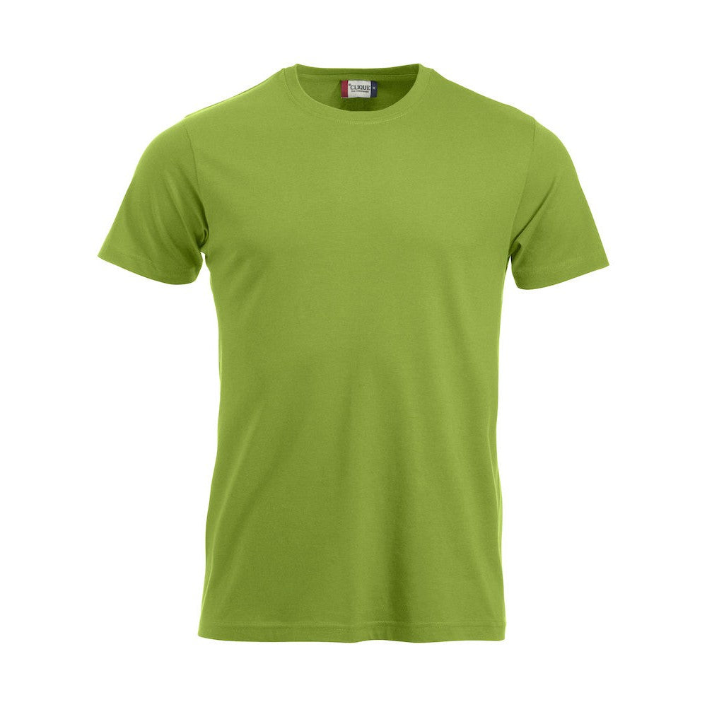Light Green - Front - Clique Mens New Classic T-Shirt