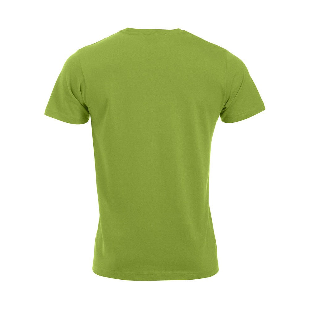 Light Green - Back - Clique Mens New Classic T-Shirt