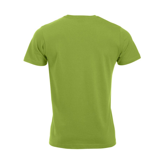 Light Green - Back - Clique Mens New Classic T-Shirt