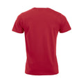 Red - Back - Clique Mens New Classic T-Shirt