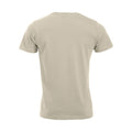 Light Khaki - Back - Clique Mens New Classic T-Shirt
