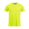Visibility Green - Front - Clique Mens New Classic T-Shirt