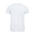White - Back - Clique Mens New Classic T-Shirt