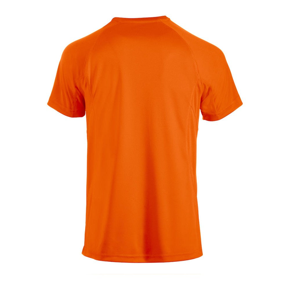 Visibility Orange - Back - Clique Mens Premium Active T-Shirt