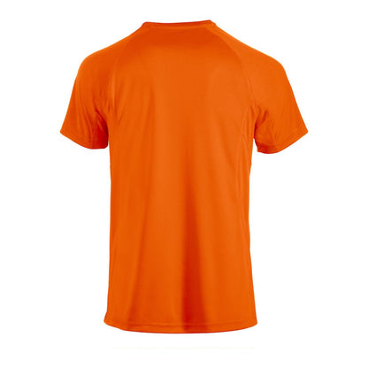 Visibility Orange - Back - Clique Mens Premium Active T-Shirt