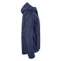 Dark Navy - Side - Clique Unisex Adult Webster Waterproof Jacket