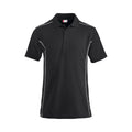 Black - Front - Clique Mens New Conway Polo Shirt