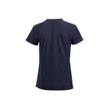 Dark Navy - Side - Clique Womens-Ladies Premium Active T-Shirt