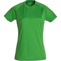 Apple Green - Front - Clique Womens-Ladies Premium Active T-Shirt