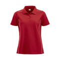 Red - Front - Clique Womens-Ladies New Alpena Polo Shirt