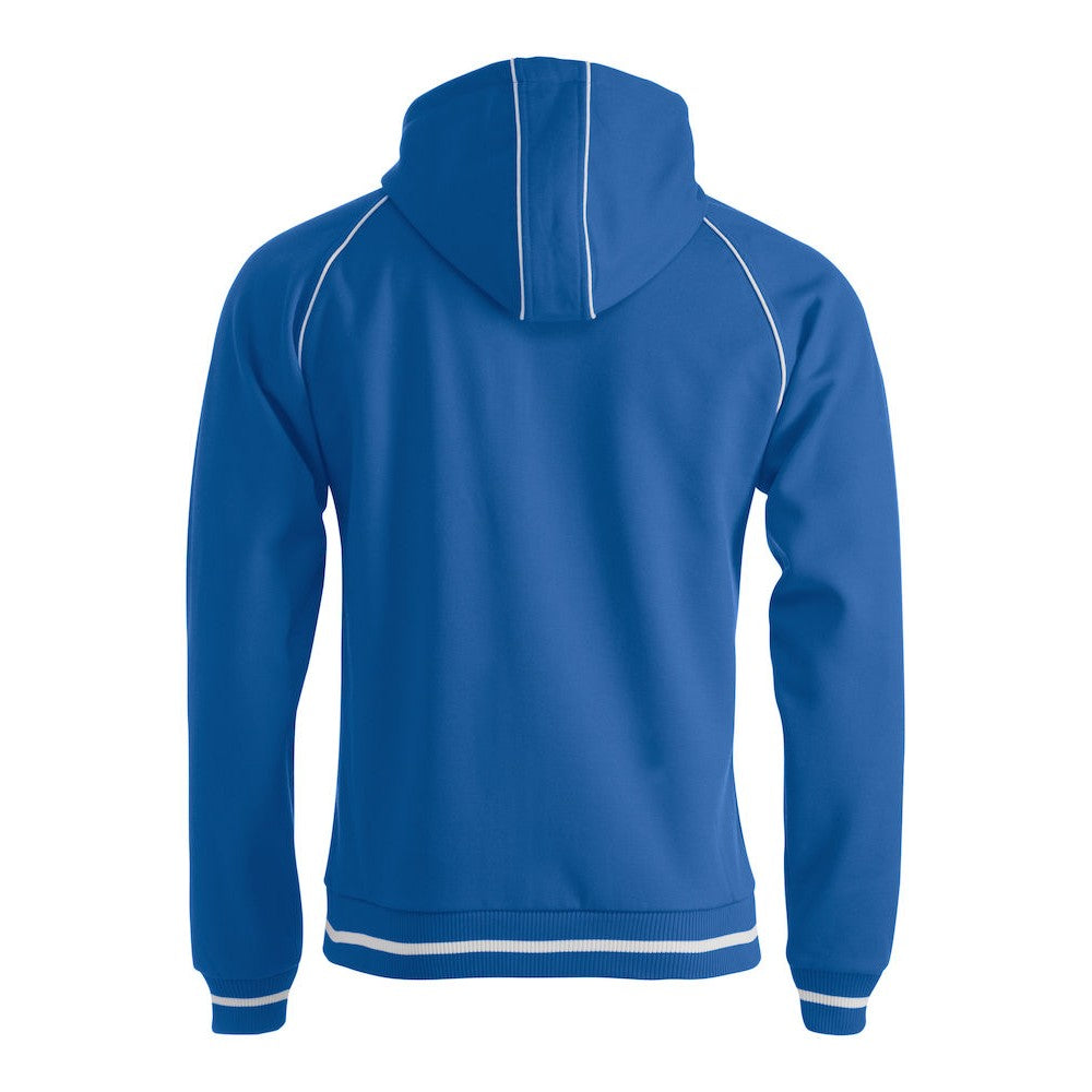 Royal Blue - Back - Clique Mens Gerry Hooded Jacket