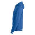 Royal Blue - Side - Clique Mens Gerry Hooded Jacket