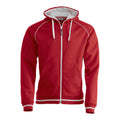 Red - Front - Clique Mens Gerry Hooded Jacket