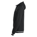 Black - Side - Clique Mens Gerry Hooded Jacket