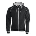 Black - Front - Clique Mens Gerry Hooded Jacket