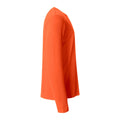 Blood Orange - Side - Clique Mens Basic Long-Sleeved T-Shirt