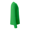 Apple Green - Side - Clique Mens Basic Long-Sleeved T-Shirt