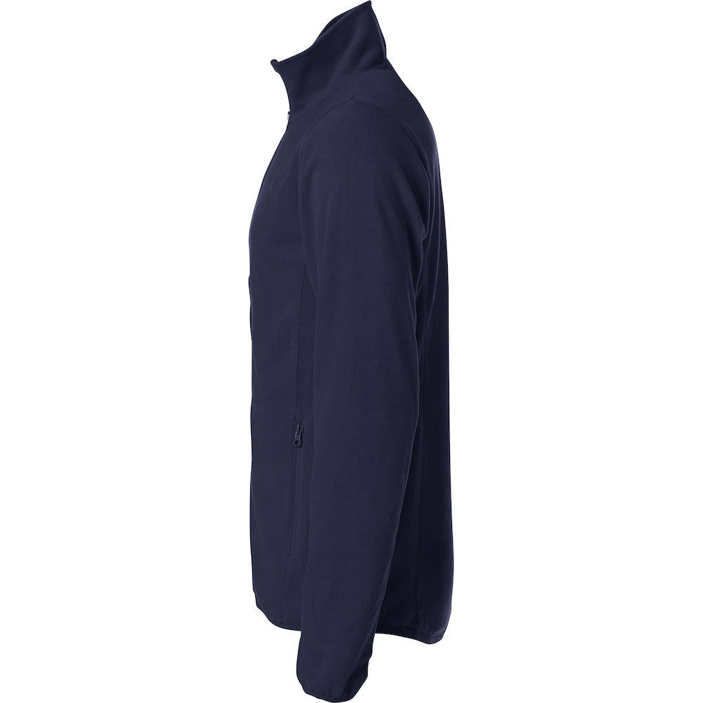 Dark Navy - Lifestyle - Clique Mens Basic Microfleece Fleece Jacket