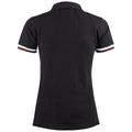 Black - Back - Clique Womens-Ladies Newton Polo Shirt