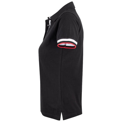 Black - Lifestyle - Clique Womens-Ladies Newton Polo Shirt