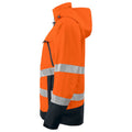 Orange-Black - Lifestyle - Projob Mens Functional Reflective Tape Jacket