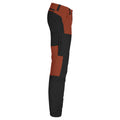 Orange-Black - Side - Clique Mens Kenai Cargo Trousers