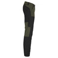 Fog Green-Black - Side - Clique Mens Kenai Cargo Trousers