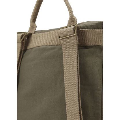 Dark Olive - Side - Cottover Canvas Backpack