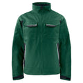 Forest Green - Front - Projob Mens Contrast Padded Service Jacket