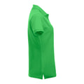 Apple Green - Side - Clique Womens-Ladies Manhattan Polo Shirt