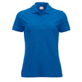 Royal Blue - Front - Clique Womens-Ladies Manhattan Polo Shirt