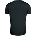 Black - Back - Clique Mens Active T-Shirt