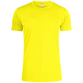 Visibility Yellow - Front - Clique Mens Active T-Shirt