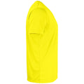 Visibility Yellow - Side - Clique Mens Active T-Shirt