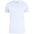 White - Front - Clique Mens Active T-Shirt
