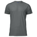 Stone - Front - Projob Mens Spun Dyed T-Shirt