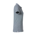Grey - Lifestyle - Clique Womens-Ladies Heavy Premium Melange Polo Shirt