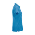 Turquoise - Lifestyle - Clique Womens-Ladies Premium Stretch Polo Shirt