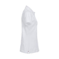 White - Lifestyle - Clique Womens-Ladies Premium Stretch Polo Shirt