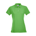 Apple Green - Front - Clique Womens-Ladies Premium Stretch Polo Shirt