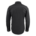 Black - Back - Harvest Mens Treemore Long-Sleeved Shirt