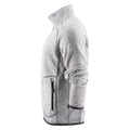 Grey - Lifestyle - James Harvest Mens Rich Hill Melange Fleece Jacket