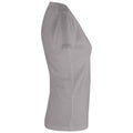 Grey - Side - Clique Womens-Ladies Slub T-Shirt
