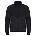 Black - Front - Clique Mens Haines Fleece Jacket