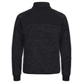 Black - Back - Clique Mens Haines Fleece Jacket