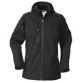 Black - Front - James Harvest Womens-Ladies Coventry Jacket