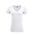 White - Front - Clique Womens-Ladies Arden T-Shirt