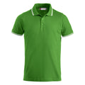 Apple Green - Front - Clique Unisex Adult Amarillo Polo Shirt